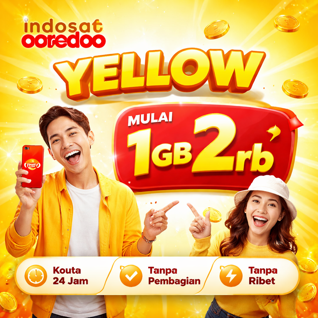 Indosat Data Yellow (Paket Internet)