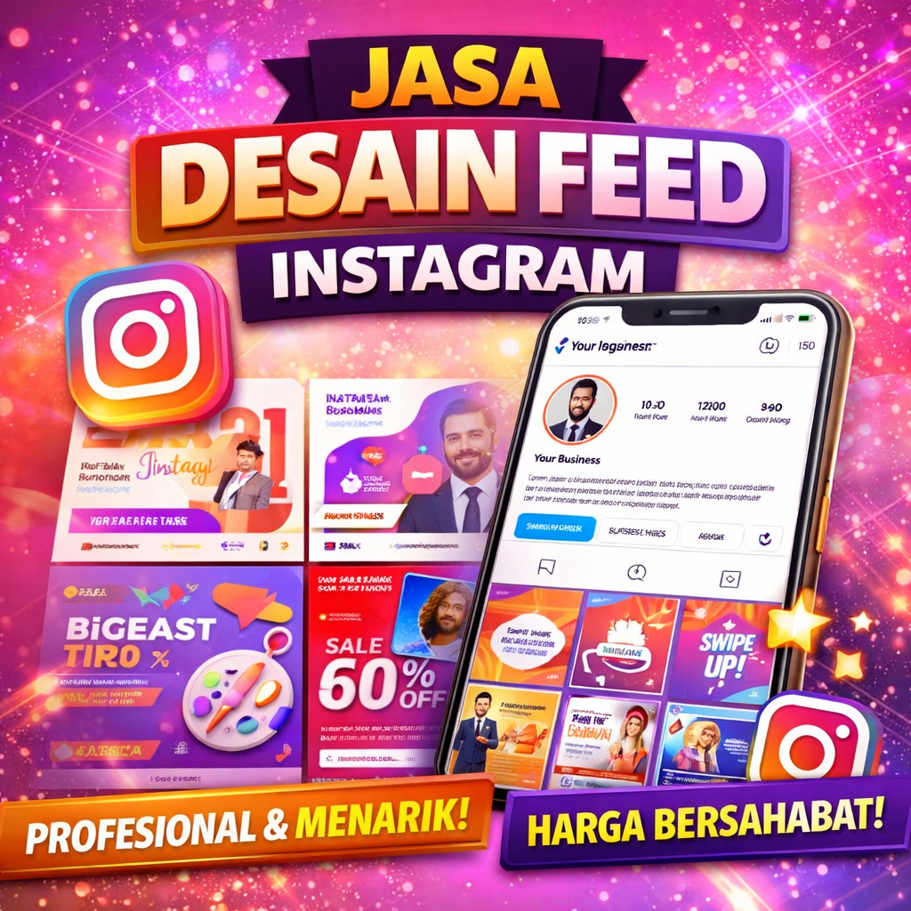 Jasa Desain Feed Instagram