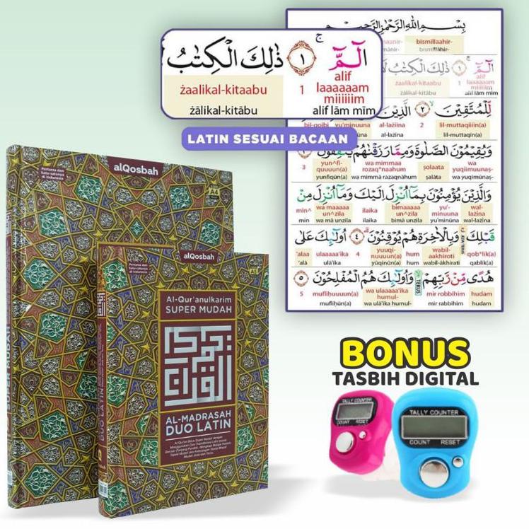 Al-Qur’an Mushaf Dua Latin + Bonus Tasbih Digital