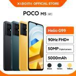 Xiaomi POCO M5 (4/64GB) | (4/128GB) Helio G99 50MP AI Triple Kamera Layar 90Hz FHD+ 6,58” 5000mAh NFC