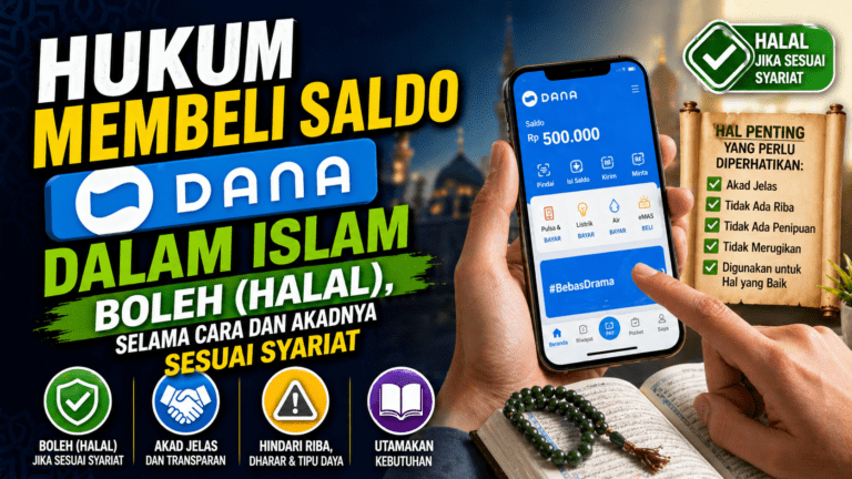 Hukum Top Up Saldo Aplikasi Dana