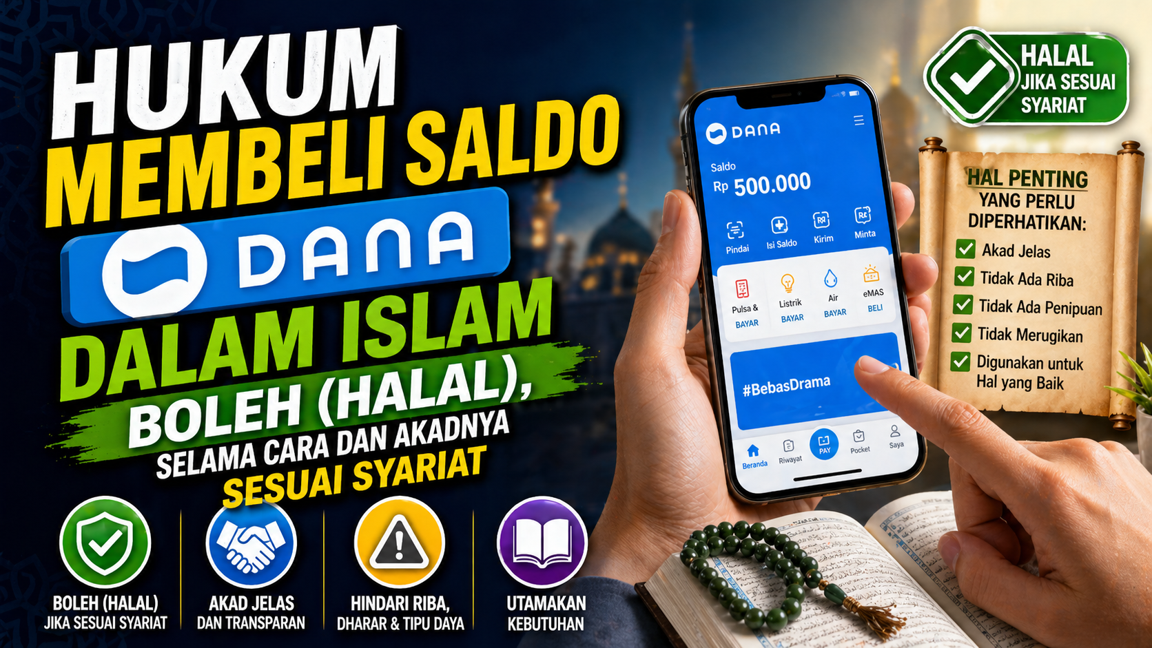 Hukum Top Up Saldo Aplikasi Dana