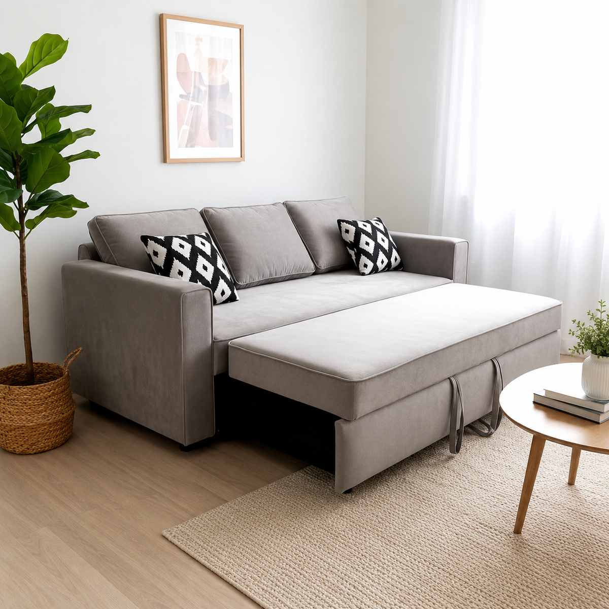 Sofa Bed Reclining 3 Seat Premium Custom Warna dan Ukuran