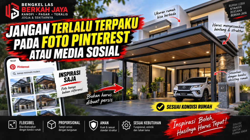 Jangan Terlalu Terpaku pada Foto Pinterest atau Media Sosial