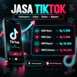 Beli 1000 Like, Views, Repost, Follower TikTok