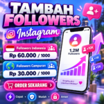 Beli 1000 Followers Instagram CAMPURAN